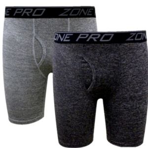 ZONE PRO Sport Boxer Briefs NWT 2 pack